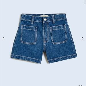 the denim emmett short in woodston wash patch po